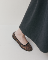 Lyra Flat - Natural Leopard