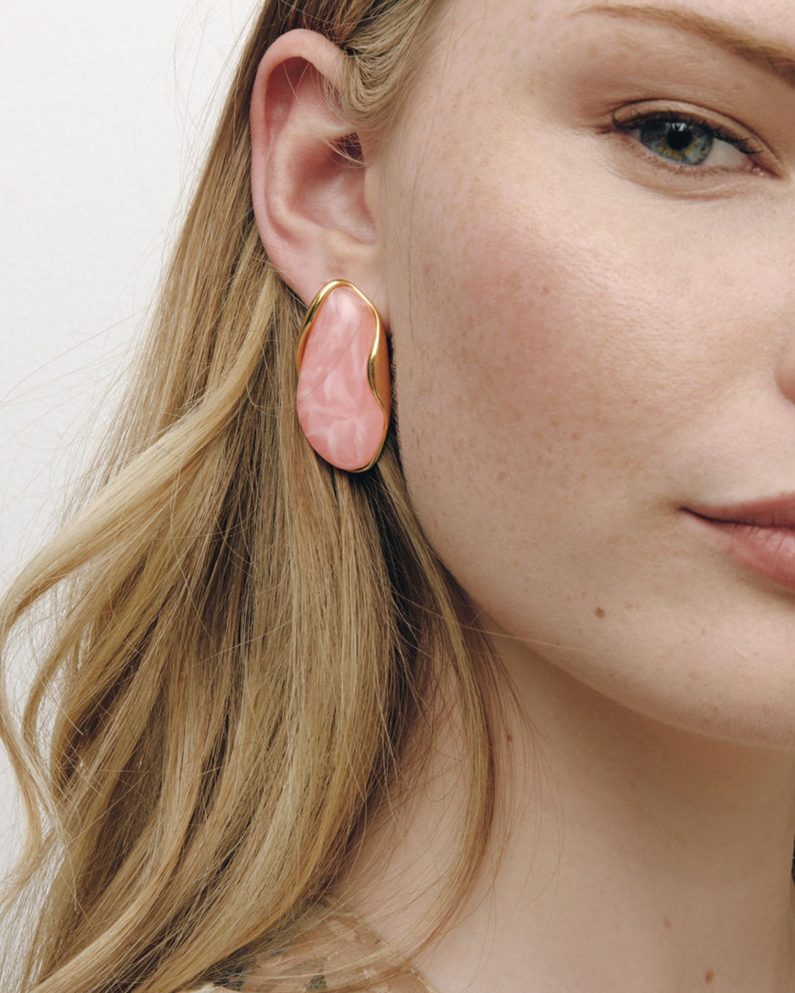 Ada Earrings - Pink