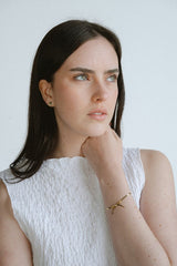 Ribbon Bracelet - Gold