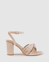 Adore Heel - Champagne Velvet