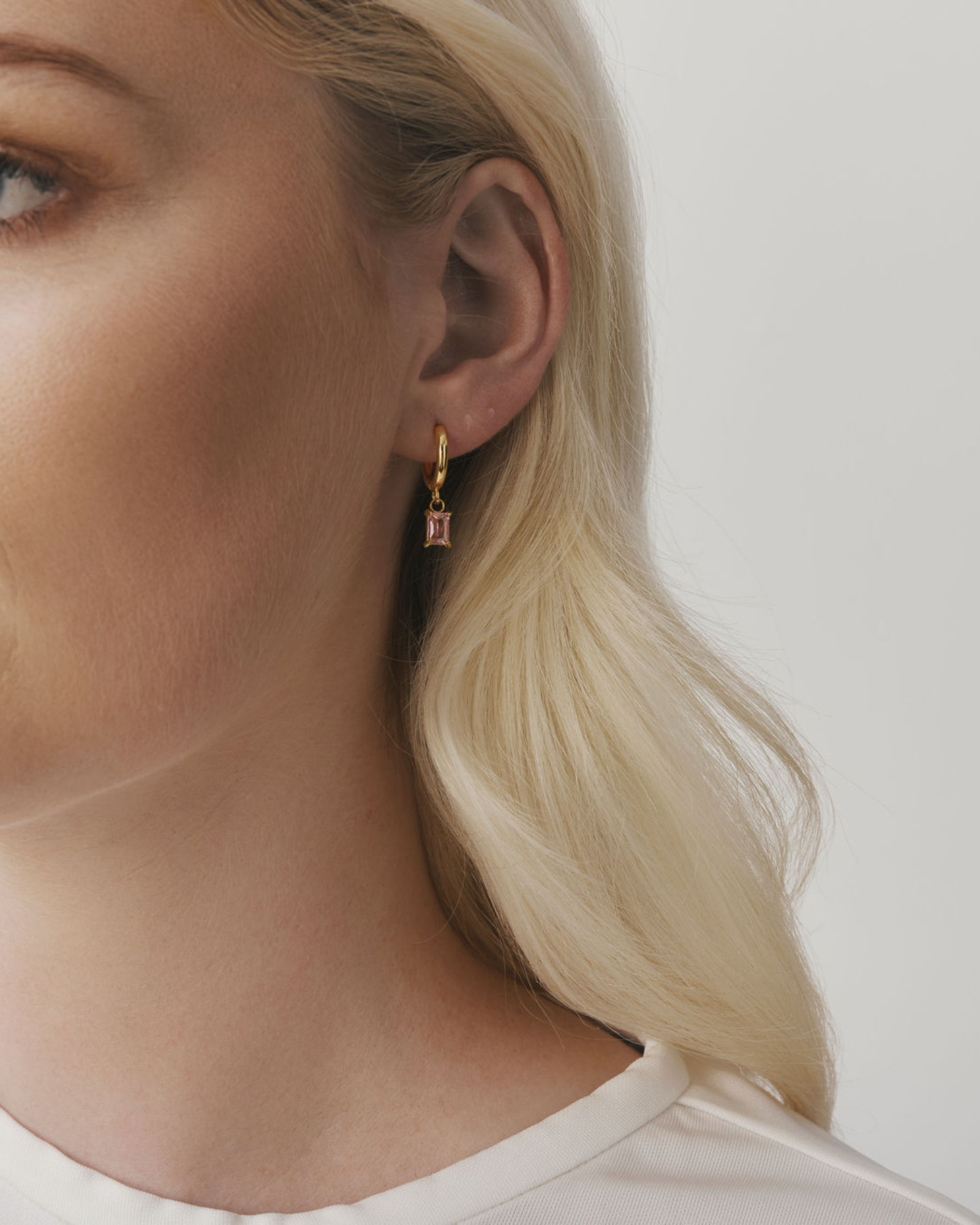 Arina Earrings - Pink