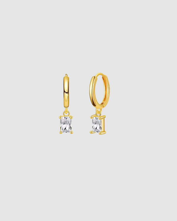 Arina Earrings - Diamante/Gold