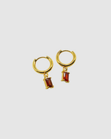 Arina Earrings - Red