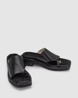 Augustus Slide - Black Croc - Premium Slide from 0 - Just $329! Shop now at Chaos & Harmony