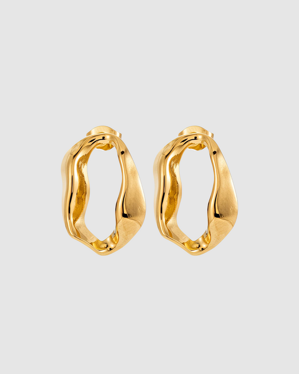 Aurora Earrings - Gold