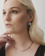 Ava Necklace - Silver