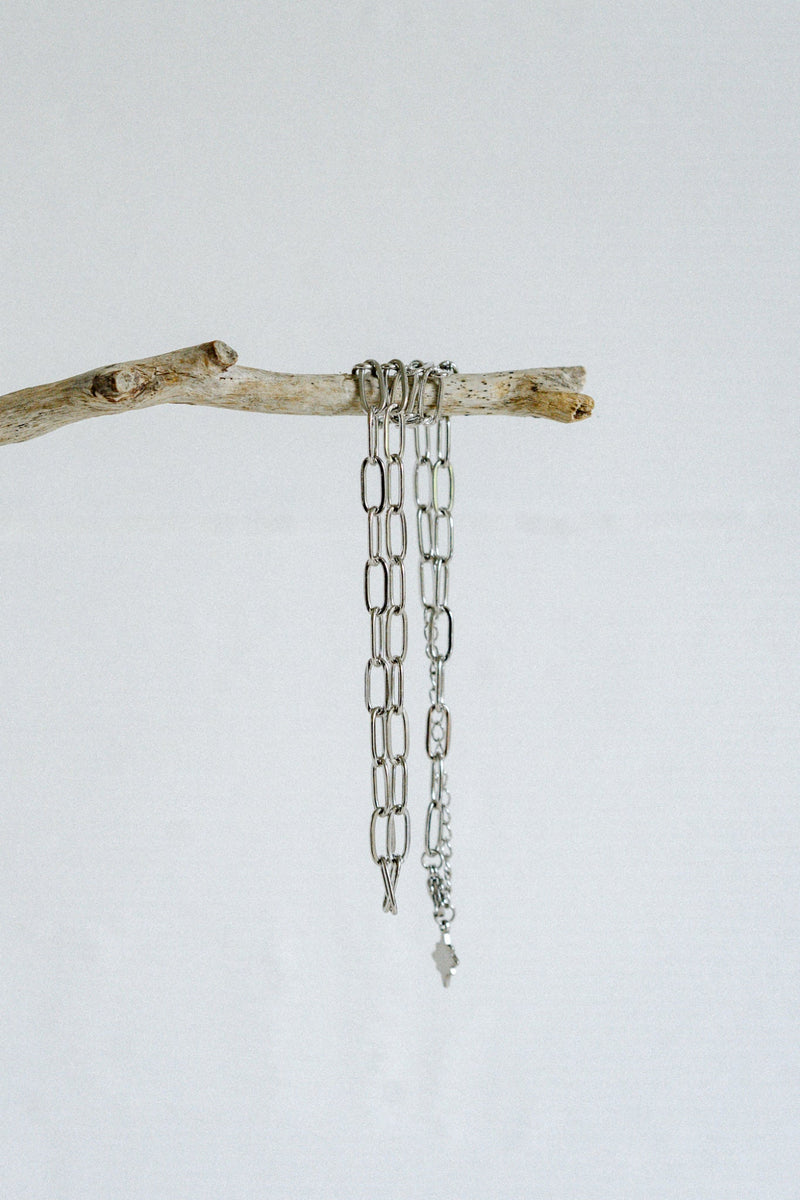 Ava Necklace - Silver