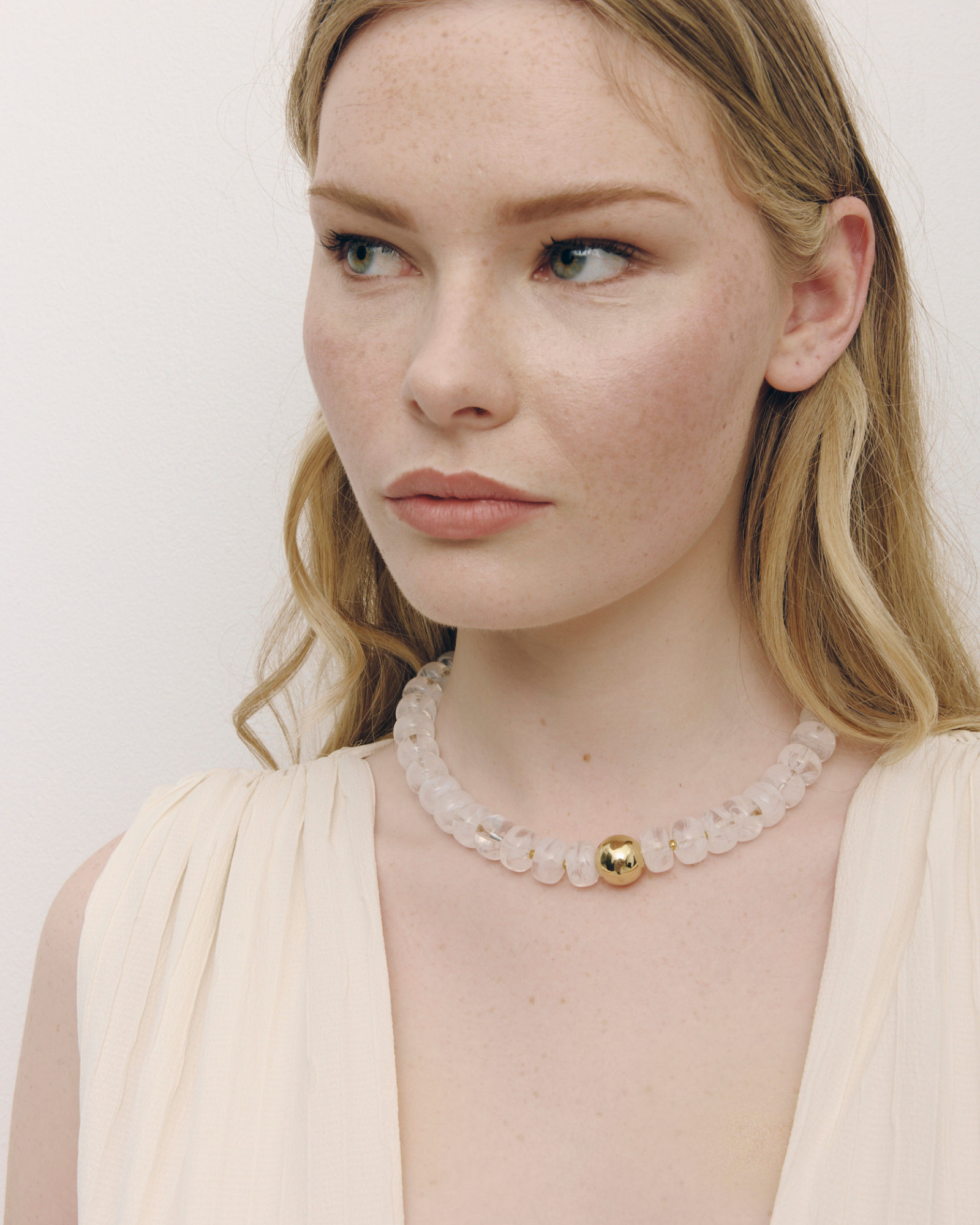 Bonnie Necklace - White