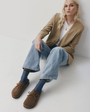 Blaze Mule - Hazel Suede