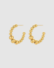 Bubble Hoops - Gold