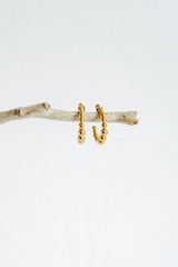 Bubble Hoops - Gold