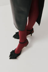 Romance Heel - Black Nubuck