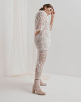 Divine Boot - Champagne Velvet