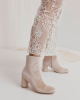 Divine Boot - Champagne Velvet