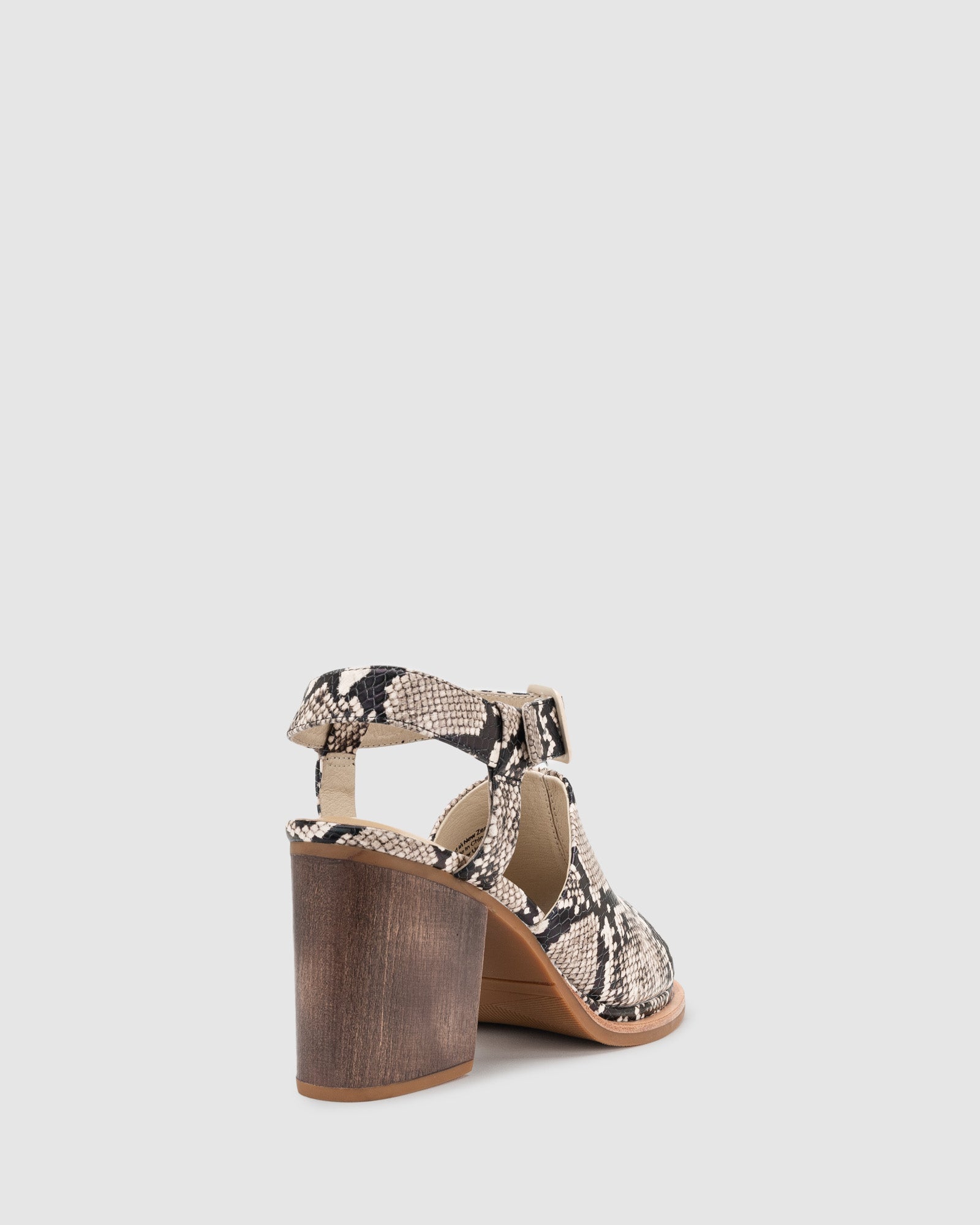 Chance Heel - Natural Snake - Premium Heels from Chaos & Harmony - Just $339! Shop now at Chaos & Harmony