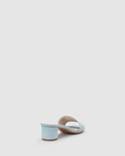 Cleo Heel - French Blue - Premium Low Heels from Chaos & Harmony - Just $299! Shop now at Chaos & Harmony