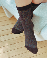 Cotton socks - Multi glitter