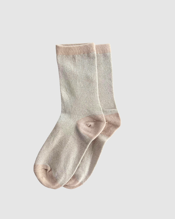 Cotton socks - Sand Glitter