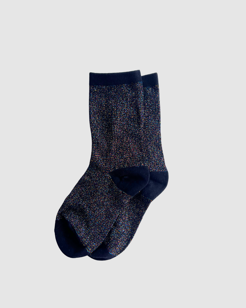 Cotton socks - Multi glitter