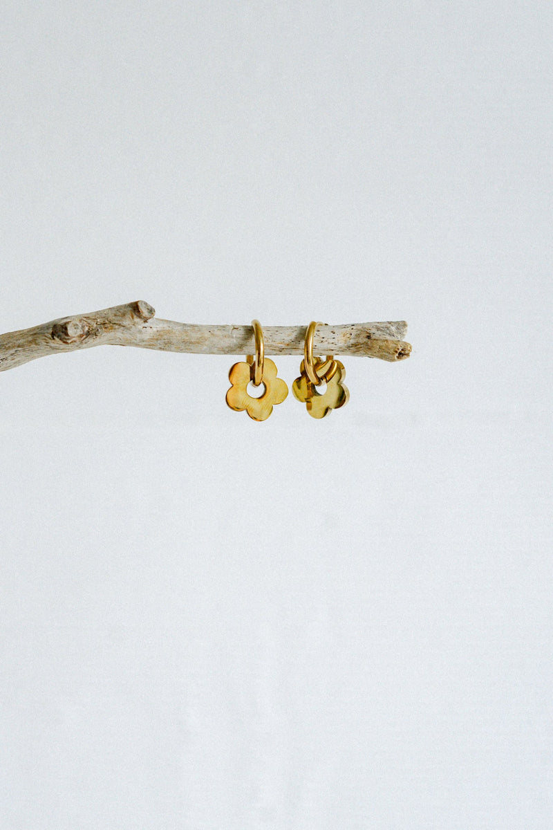 Daisy Earrings - Gold