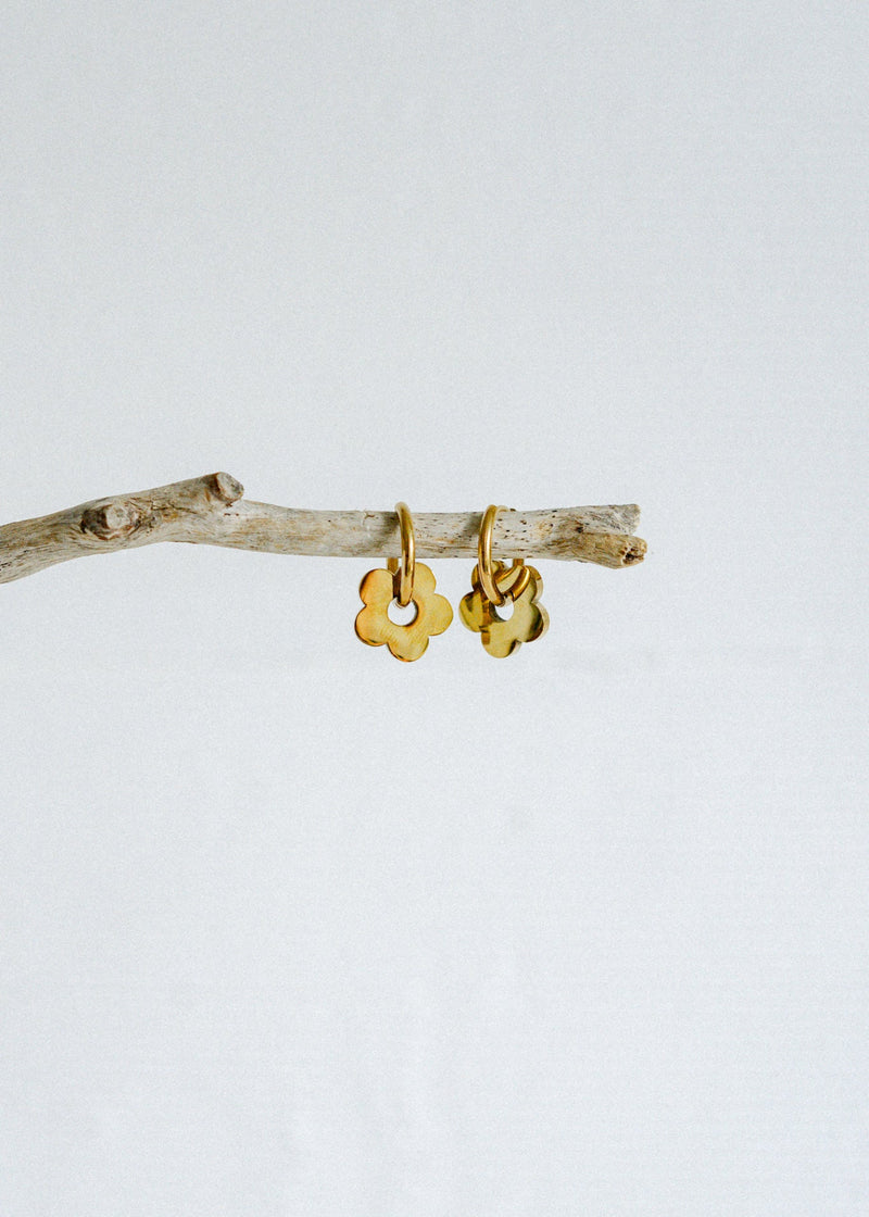 Daisy Earrings - Gold