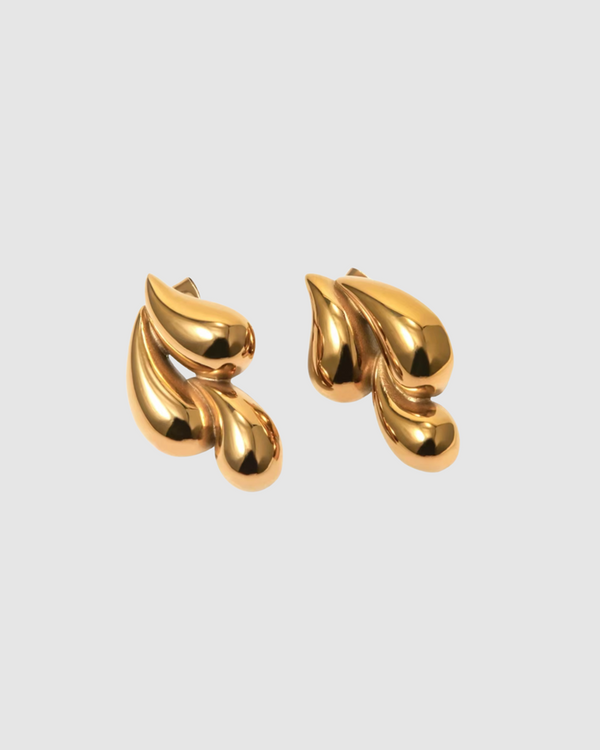 Droplet Earrings - Gold