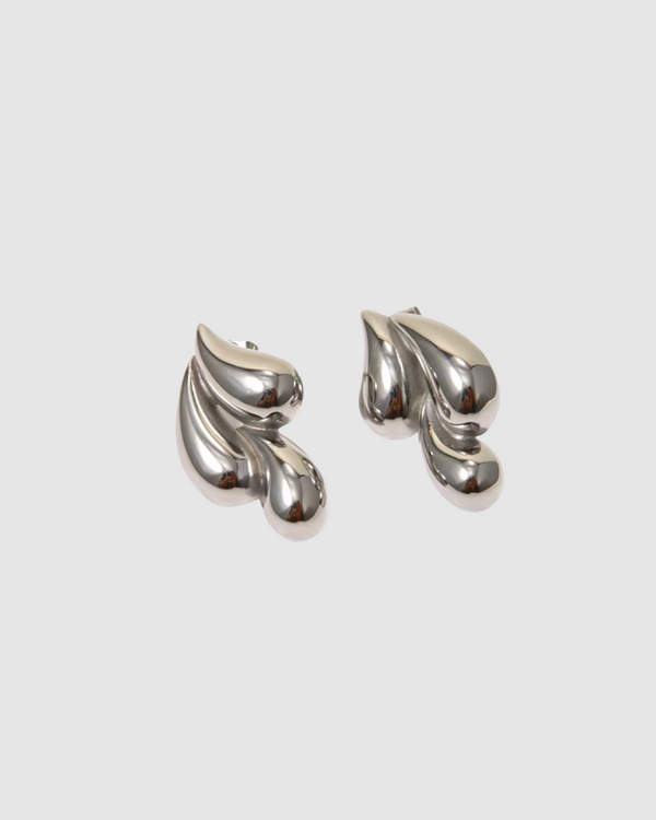 Droplet Earrings - Silver