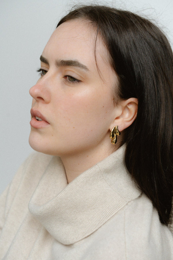 Droplet Earrings - Gold