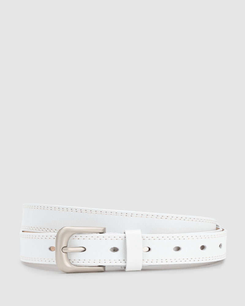 Echo Belt - White