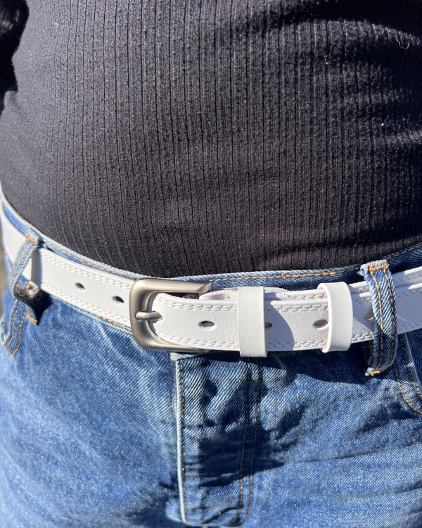 Echo Belt - White