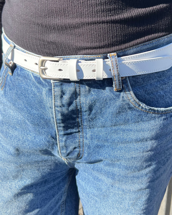 Echo Belt - White