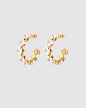 Freya Hoops - Diamante