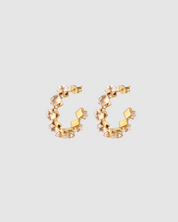 Freya Hoops - Blush