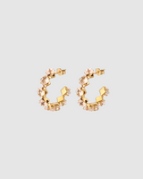 Freya Hoops - Blush