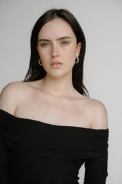 Freya Hoops - Diamante