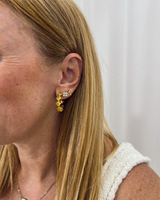 Freya Hoops - Yellow