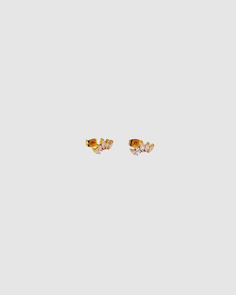 Grace Earrings -  Diamante