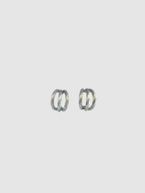 Hadley Earrings Large - Silver