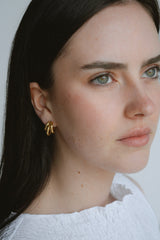 Hadley Earrings Small - Gold