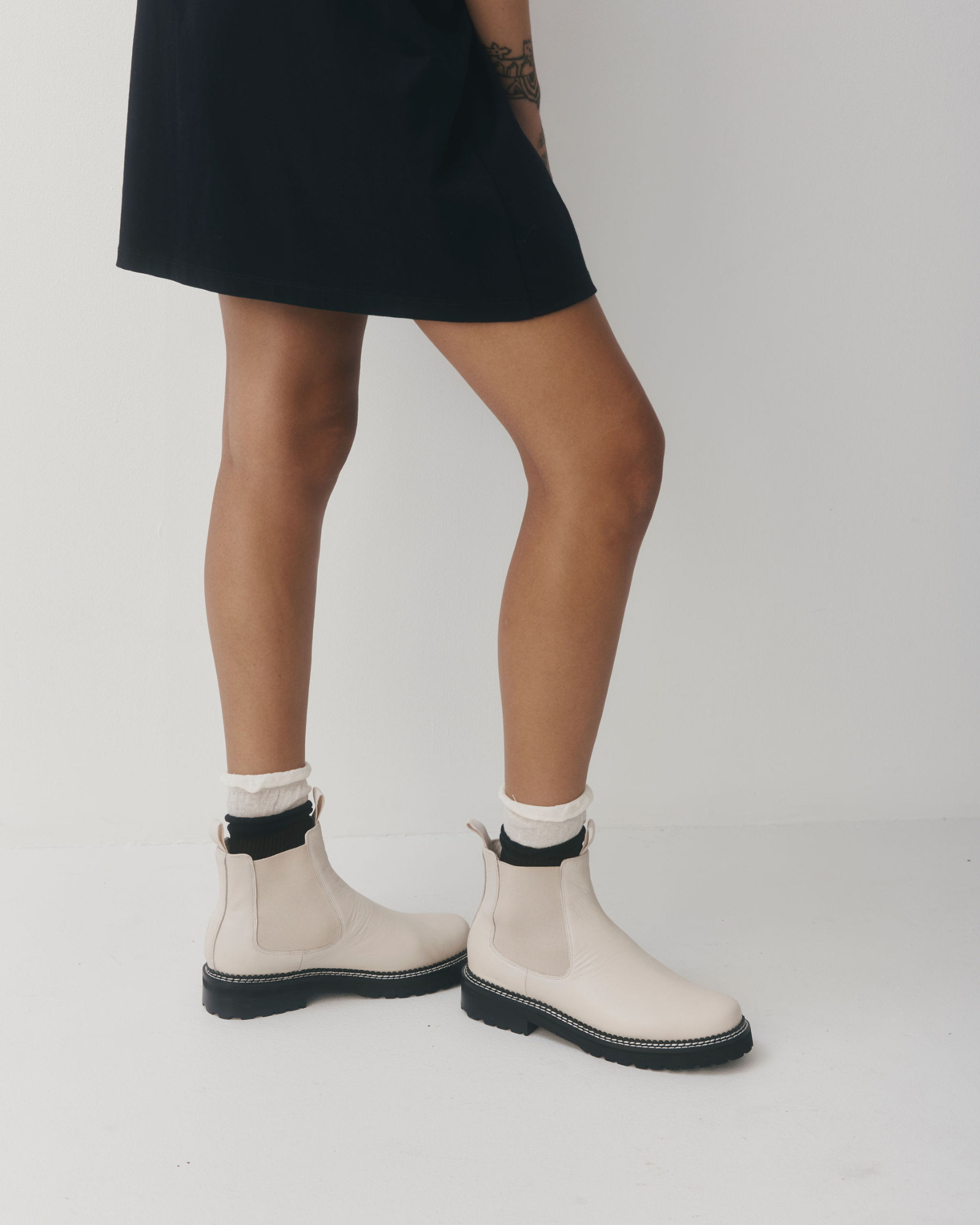 Halcyon Boot - Ivory