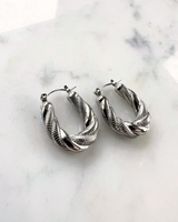 Joan Earrings - Silver