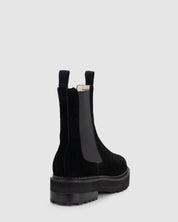Kings Boot - Black Suede
