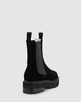 Kings Boot - Black Suede