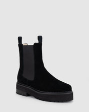 Kings Boot - Black Suede