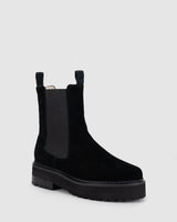Kings Boot - Black Suede