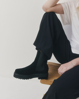 Kings Boot - Black Suede