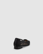 Luna Flat - Black Mesh