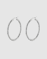 Luna Hoops - Silver