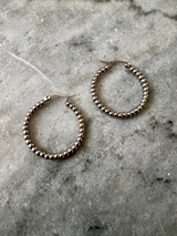 Luna Hoops - Silver