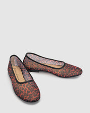 Lyra Flat - Red Leopard